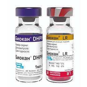 Вакцина для собак Біокан DHPPi+LR — Biocan Bioveta