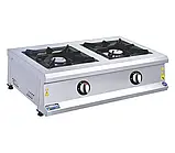 Görkem.Плита газова настільна 2-конфоркова Görkem PSO 20 (конфорка 400х400) LPG, фото 2