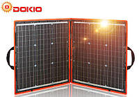Солнечная панель влагозащищенная складная DOKIO FFSP-110M мощностью на 100W без контроллера