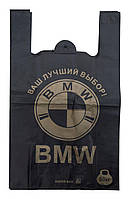 Пакет BMW черный 38*58 см (50 шт/уп)