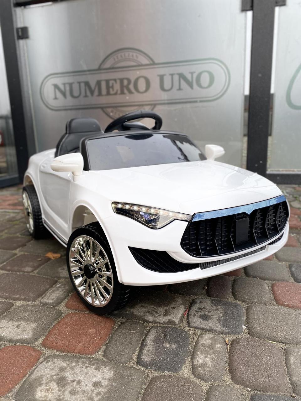 Дитячий електромобіль Maserati з шкіряним сидінням, EVA колеса, дитячий електромобіль, фото 1