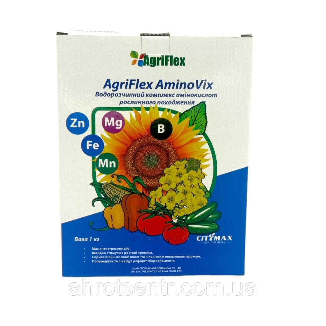 AgriFlex Amino Vix Агріфлекс Аміно Вікс 1 кг CityMax СітіМакс Водорозчинний комплекс амінокислот