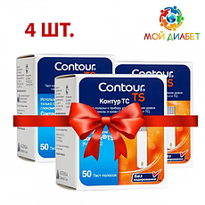 Тест-смужки Contour TS №50 - 4 упаковки