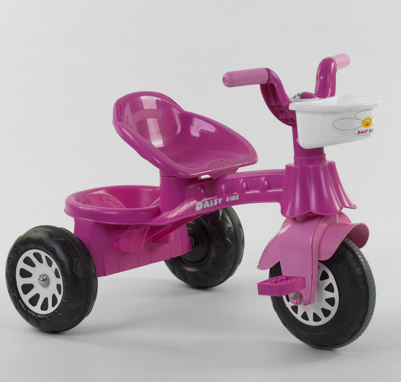 Велосипед триколісний 07-140 Pilsan з кошиком, багажник, ровер, фото 1