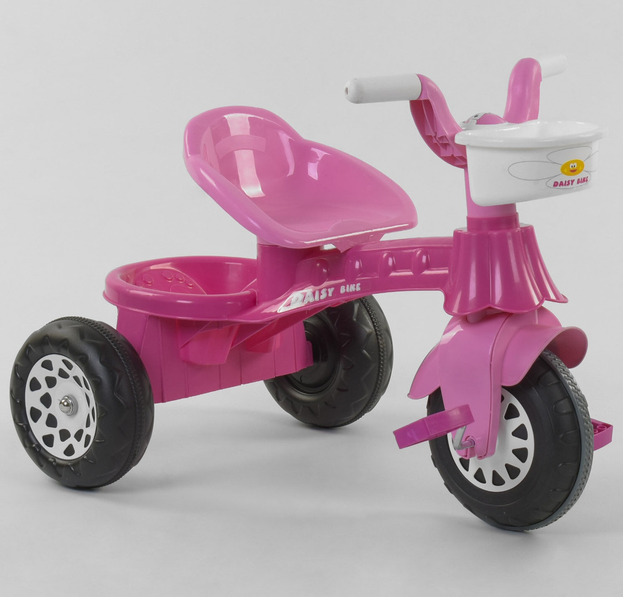 Велосипед триколісний 07-140 Pilsan з кошиком, багажник, ровер, фото 1