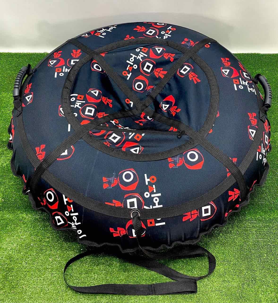 Тюбінг надувний, тюба Плюшка надувна, ватрушка надувна 100 см, фото 1