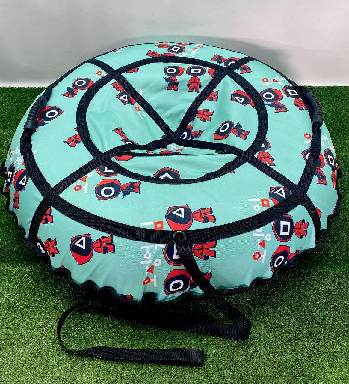 Тюбінг надувний, тюба Плюшка надувна, ватрушка надувна 100 см, фото 1