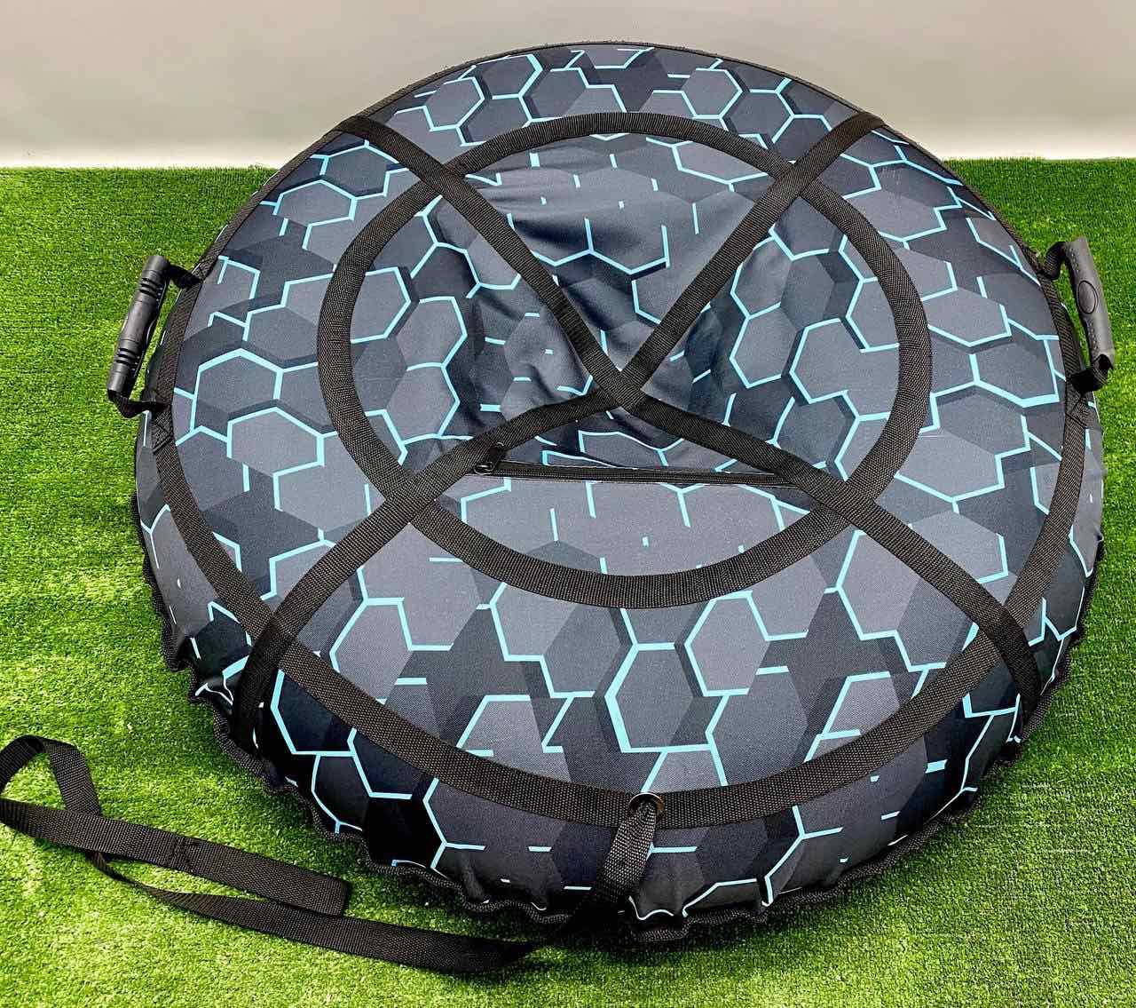 Тюбінг надувний, тюба Плюшка надувна, ватрушка надувна 100 см, фото 1