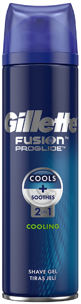 Гель для гоління Gillette Fusion Proglide 2в1 (200мл.)