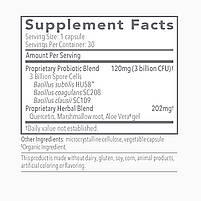 Biocidin Botanicals, Proflora 4R, Spore-Based Probiotic & Herbal Formula, споровий пробіотик із травами 30 кап., фото 3
