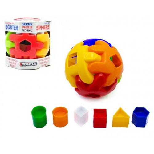 Сортер куля (арт. 5273) MAXIMUS 12 елементів 3D конструктор