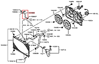 Патрубок радиатора охлаждения б/у Mitsubishi Outlander 3 2.2 Diesel - 1245A013