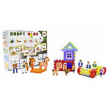 Конструктор Craft Blok 9176 77 ел. з наліпками в коробі 65*45*55см MAXiMUS