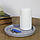 Підсвічник кераміка "Круглий" 18 см Світло-сірий  Rezon, фото 3