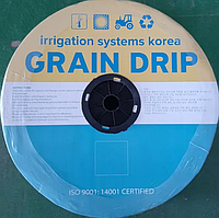 Капельная лента Корея щелевая GRAIN DRIP 8 mil/10 см, водовылив 1,1 л/час, в бухте 1000 м