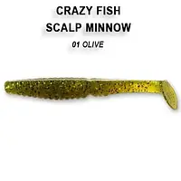 Scalp minnow 3.2" часник