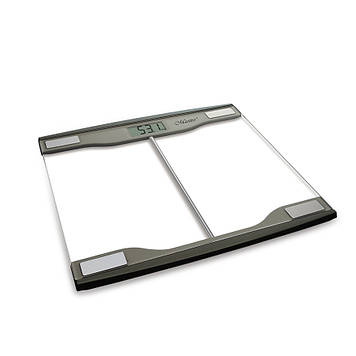 Ваги для підлоги Maestro MR-1826 електронні прозорі | Ваги скляні персональні Маестро