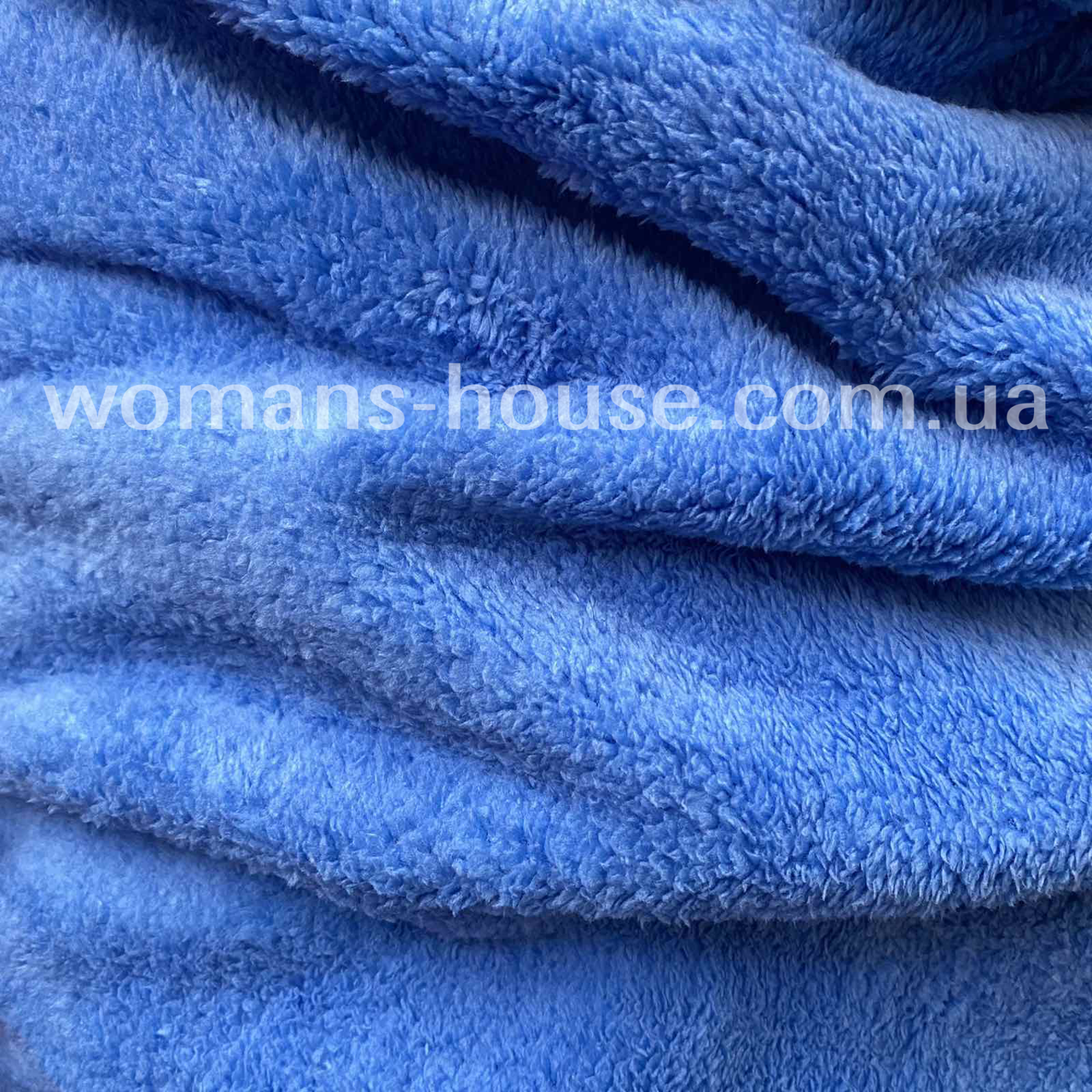 Тканина Махра 260 gr/m2 Туреччина 190 см Синій електрик