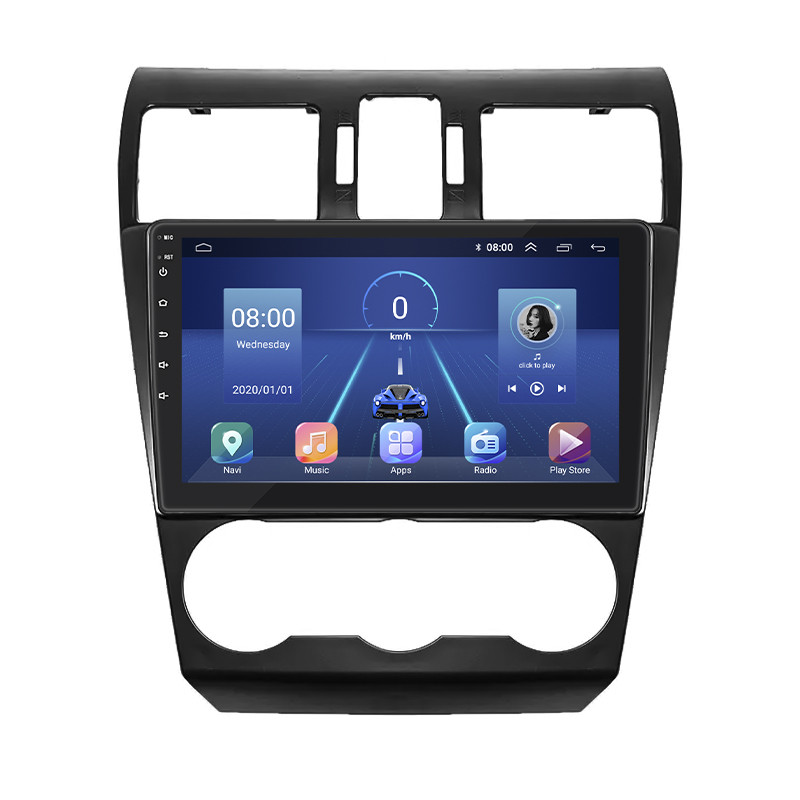 Штатна магнітола 9" Lesko для Subaru Impreza IV 2011-2015 6/128Gb 4G Wi-Fi GPS Top IPS 8 ядер Субару