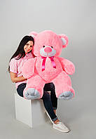 Великий плюшевий ведмідь 150 см плюшеві ведмедики великих розмірів у рожевому кольорі подарунок для дівчини