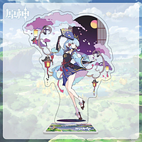 Акрилова фігурка GENSHIN IMPACT "Камісато Аяка 2" 15 см 3DTOYSLAMP