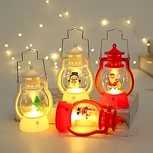 Ліхтарик LED новорічний декоративний Santa Різдвяний мінісвітильник
