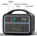 Зарядна станція Kerpu 600 Вт швидка зарядка 24V 10Aмпер (повний заряд 2 години) чистий синус, фото 3