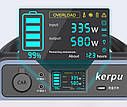 Зарядна станція Kerpu 600 Вт швидка зарядка 24V 10Aмпер (повний заряд 2 години) чистий синус, фото 8