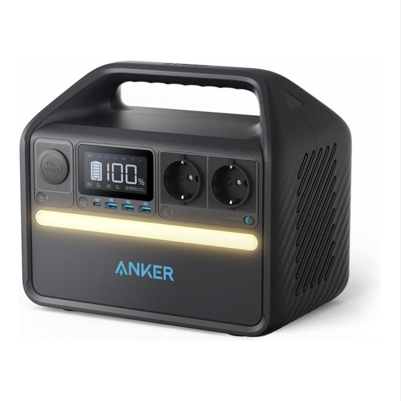 Портативна зарядна станція Anker 535 PowerHouse Portable Power Station, 500W/512Wh