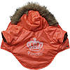 Куртка для котів Pet Style "Princes" Помаранчева XS, фото 2