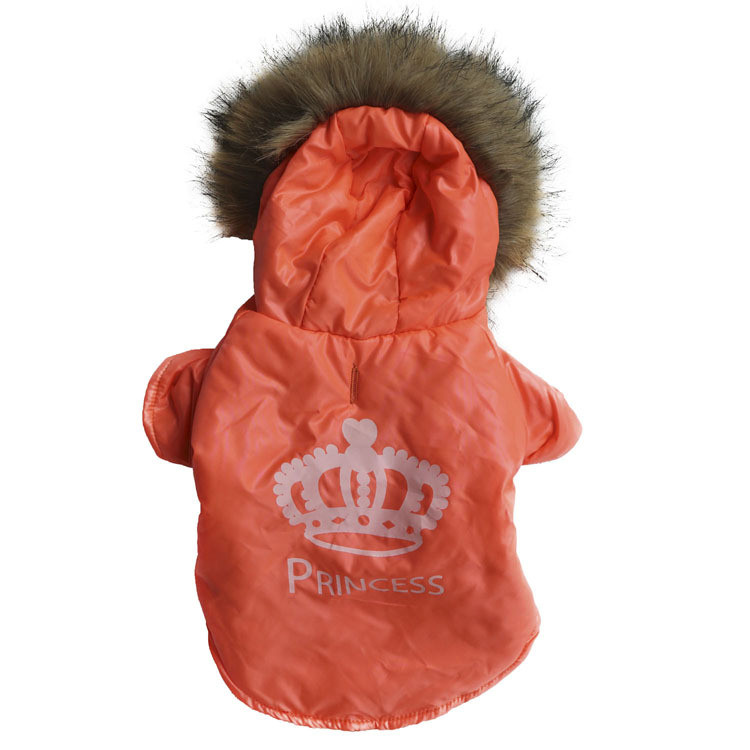 Куртка для котів Pet Style "Princes" Помаранчева XS, фото 1