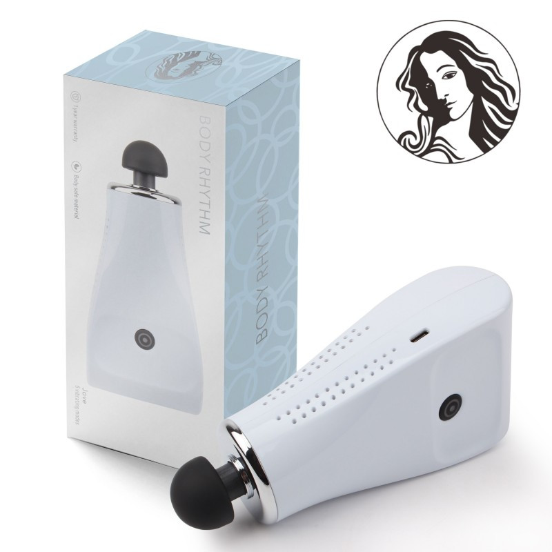 Вібростимулятор для клітора та ергономних зон блакитної Bory Rhythm Jove | Puls69, фото 1