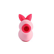 Посмоктувальний вібростимулятор рожевий Rabbitt | Puls69, фото 3