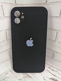 Чохол на iPhone 11 накладка бампер протиударний Original Soft Touch Square Black