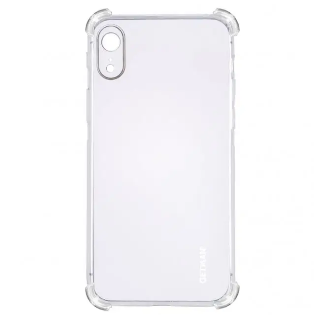 Прозрачный чехол TPU WXD Getman для iPhone XR Transparent/Прозрачный, фото 2