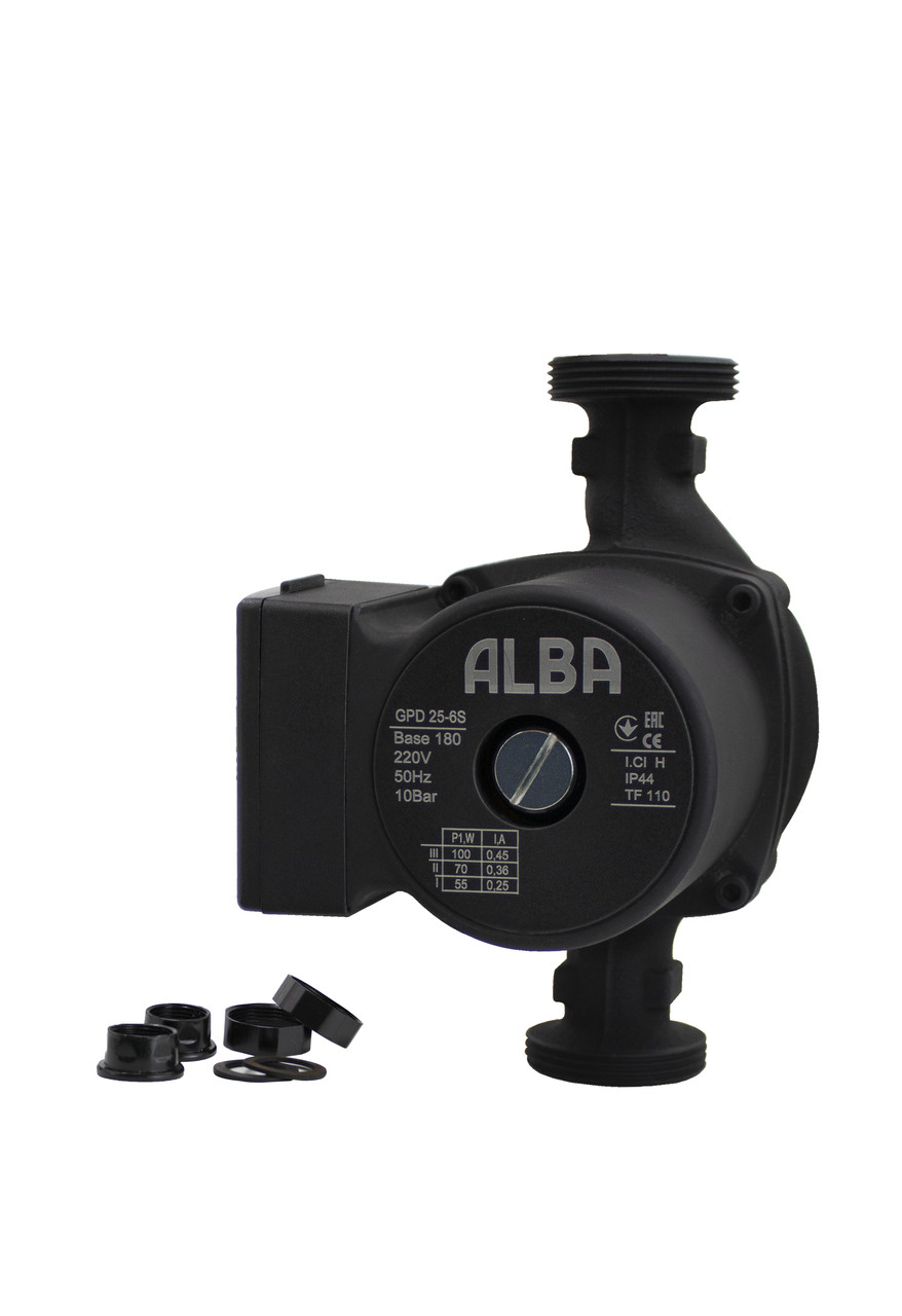 Насос циркуляційний ALBA GPD 32-8S-180 + гайки