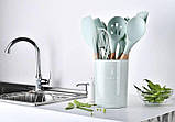 Кухонний набір з 12 предметів Kitchen Art із бамбуковою ручкою VIP, фото 5