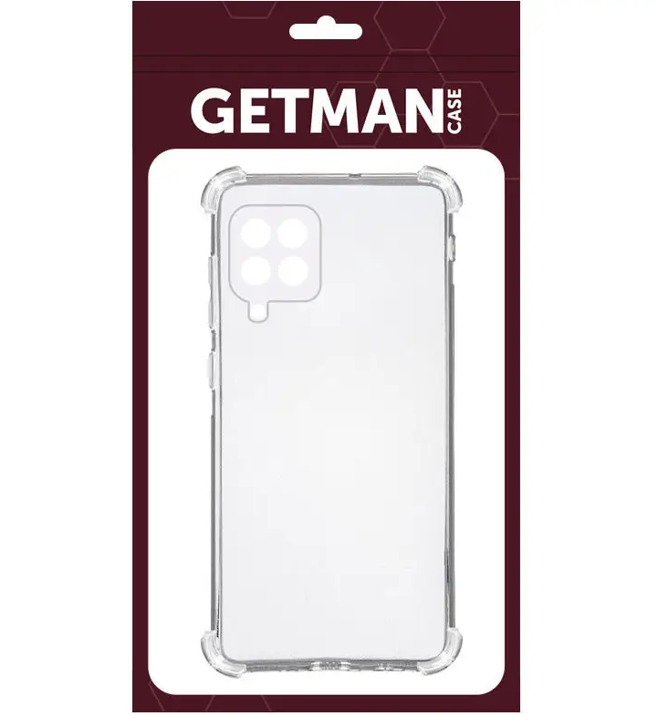 Прозорий чохол TPU WXD Getman для Samsung M33 Galaxy M336 Transparent/Прозорий