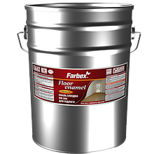 Емаль алкідна ПФ-266 для підлоги Farbex золотисто-коричнева 25 кг