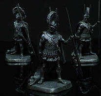 Статуетка колекційна Олександр Македонський 6,5 см фігурка з металу та олова, декор інтер'єр антикваріат