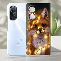 Силиконовый чехол BoxFace Huawei Nova 9 SE Рождественская лиса