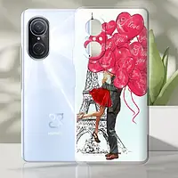 Силиконовый чехол BoxFace Huawei Nova 9 SE Love in Paris