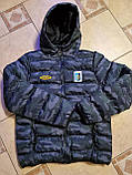 Куртка Пуховик Bosco Sport Україна. Колекція 2024/25 Камуфляж Хакі, фото 3