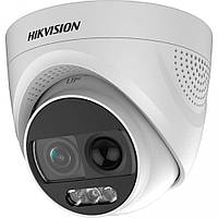 HD-TVI MHD ColorVu камера Hikvision DS-2CE72DFT-PIRXOF 2 Мп (3.6 мм) с PIR датчиком и сиреной