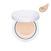 Тональный кушон с матовым финишем Missha Cushion Magic Moist Up SPF50+/PA+++ 21 тон