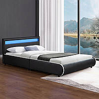 Мягкая кровать SEVI 140х200 см. с LED подсветкой