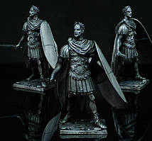 Статуетка колекційна Гай Юлій Цезар 6,5 см фігурка з металу та олова, декор інтер'єр антикваріат