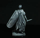 Статуетка колекційна Гай Юлій Цезар 6,5 см фігурка з металу та олова, декор інтер'єр антикваріат, фото 2