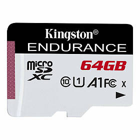 Карта пам'яті microSDXC (UHS-1 U1) Kingston Endurance 64Gb class 10 А1 (R95MB/s, W30MB/s) yL.