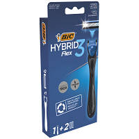 Бритва Bic Flex 3 Hybrid с 2 сменными картриджами (3086123519114) - Вища Якість та Гарантія!